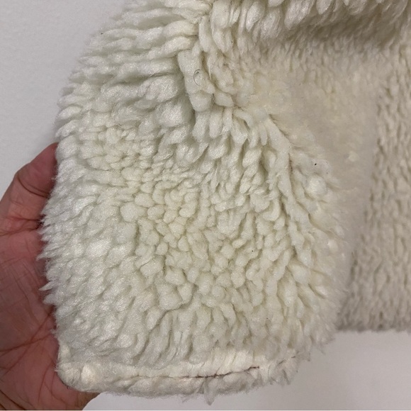 Pypsa Vest Mens size 44 Brown Suede Leather Sherpa lined Vest - Picture 7 of 14